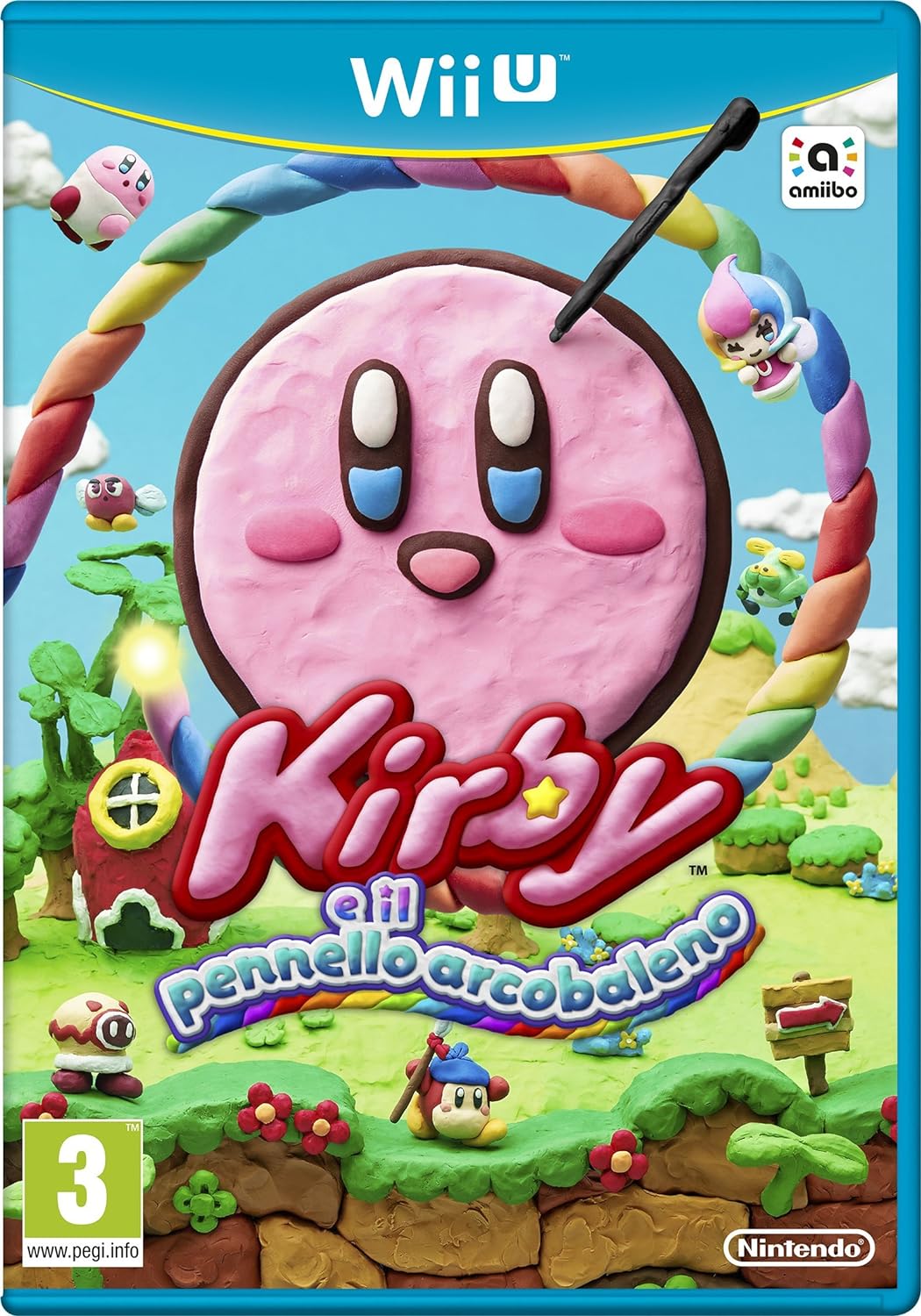 WIIU Kirby e il pennello arcobaleno Disponibilità immediata Nintendo