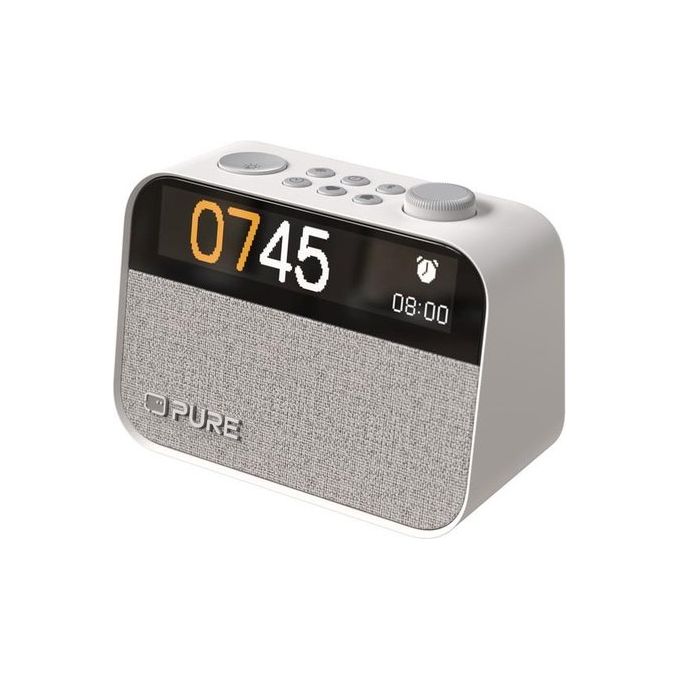Pure Radiosveglia Moment Cotton Bianco - Disponibile in 3-4 giorni lavorativi