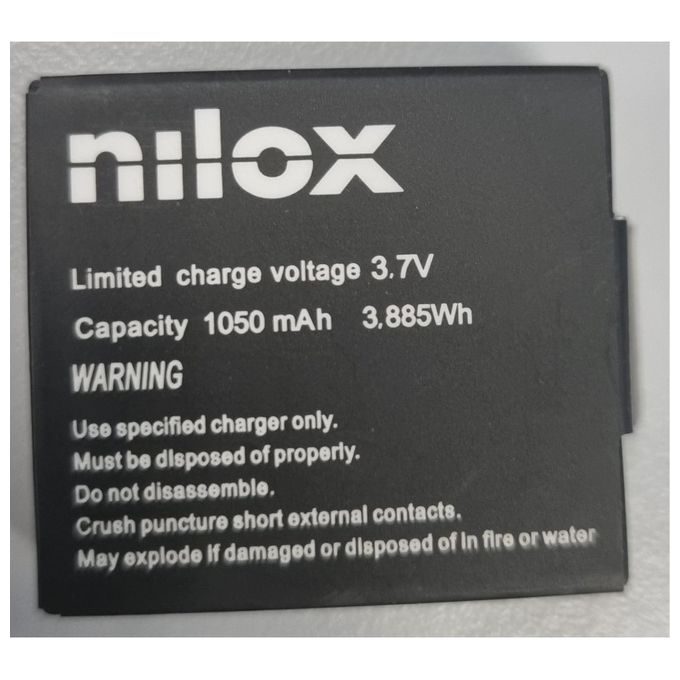 Nilox Battery Dual S 4K Dive 1050 mah - Disponibile in 3-4 giorni lavorativi