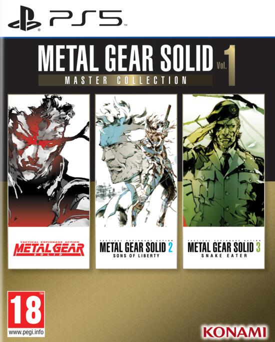 PS5 Metal Gear Solid Master Collection Vol. 1 - Data di uscita: 24-10-2023 Konami