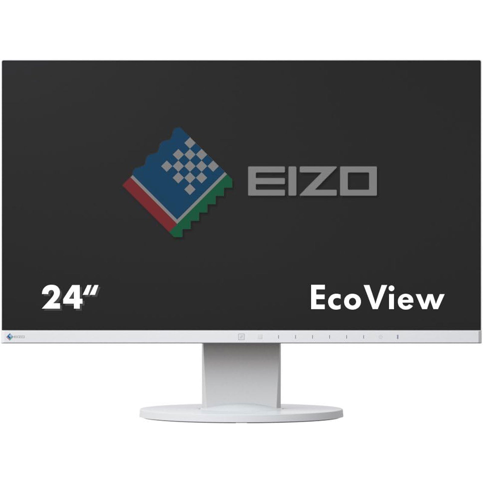 Monitor 24" 16:9 EIZO FlexScan EV2450 Full HD IPS VGA HDMI DP Speaker Bianco (Ricondizionato Grado A) - Disponibile in 2-4 giorni lavorativi