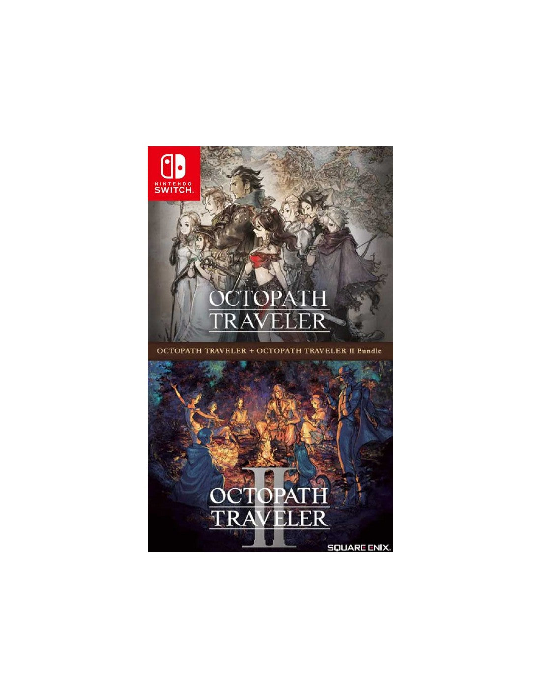 Switch Octopath Traveler + Octopath Traveler II (2) Bundle - Disponibilità immediata