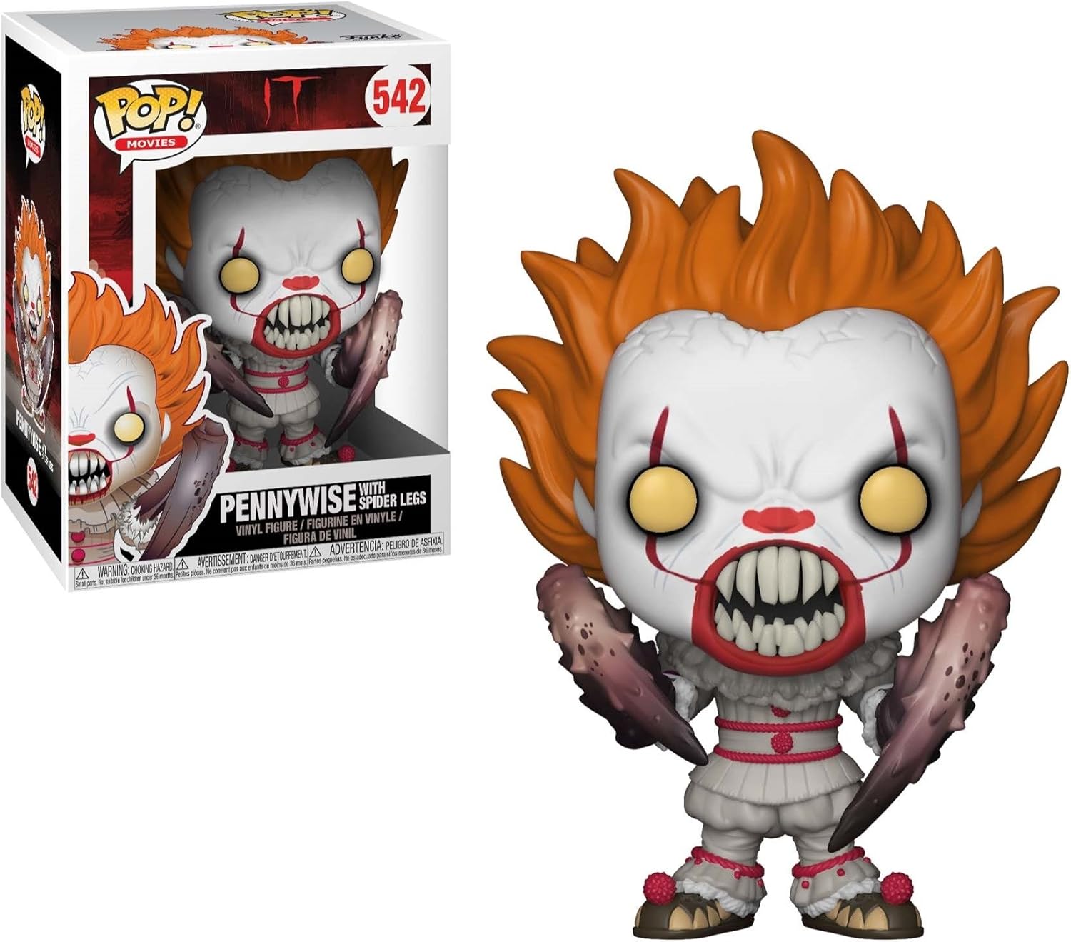 FUNKO POP IT - 542 Pennywise Spider Legs - Disponibilità immediata