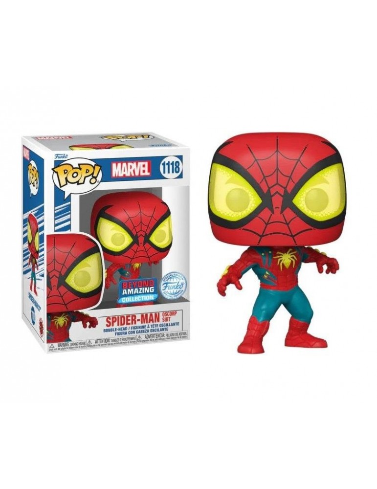 Funko Pop! Marvel: Beyond Amazing - 1118 Spider-Man Oscorp Suit (Special Edition) 9Cm FUNKO