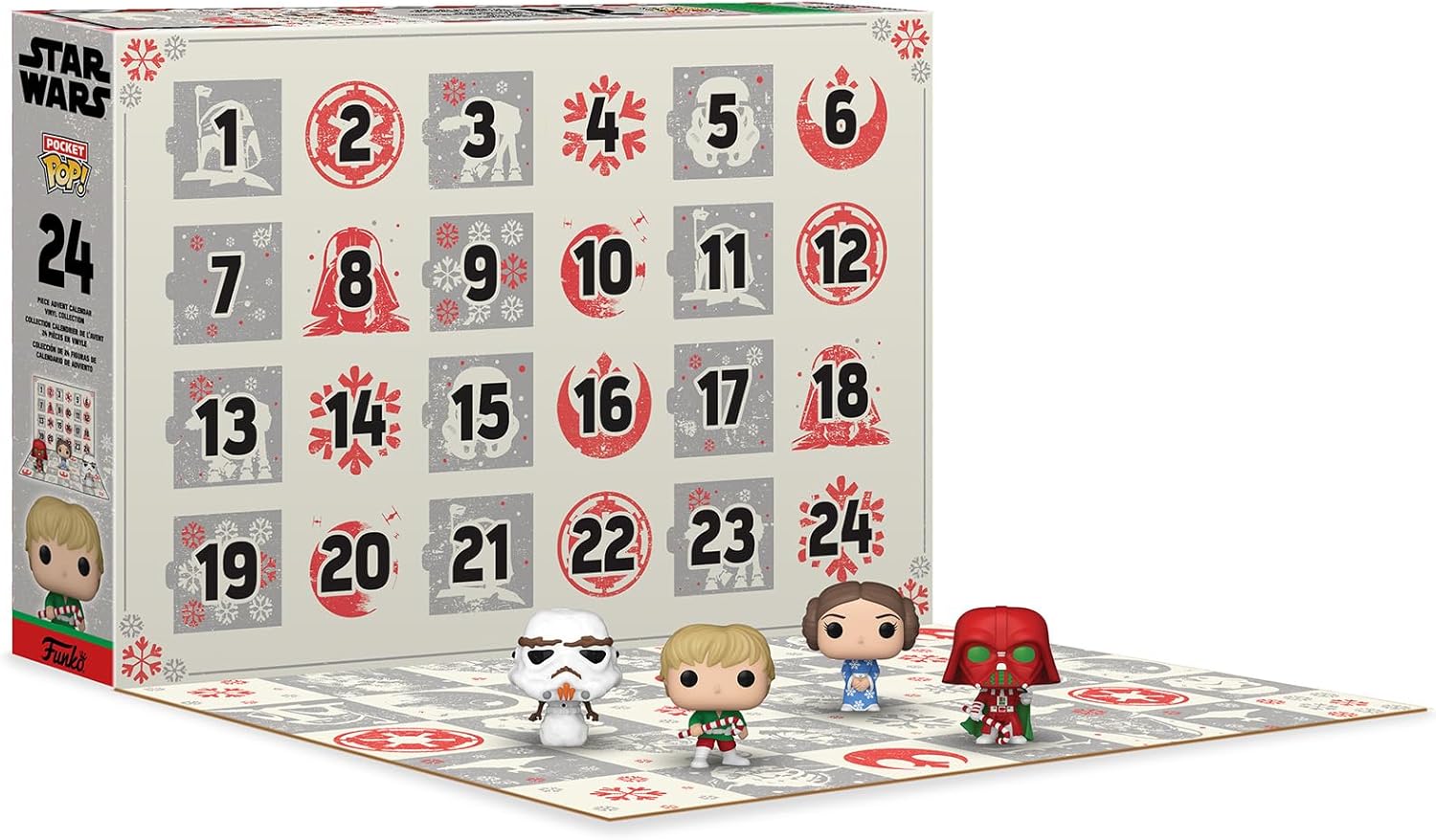 FUNKO POP Calendario Avvento - Star Wars Holiday - Disponibilità immediata