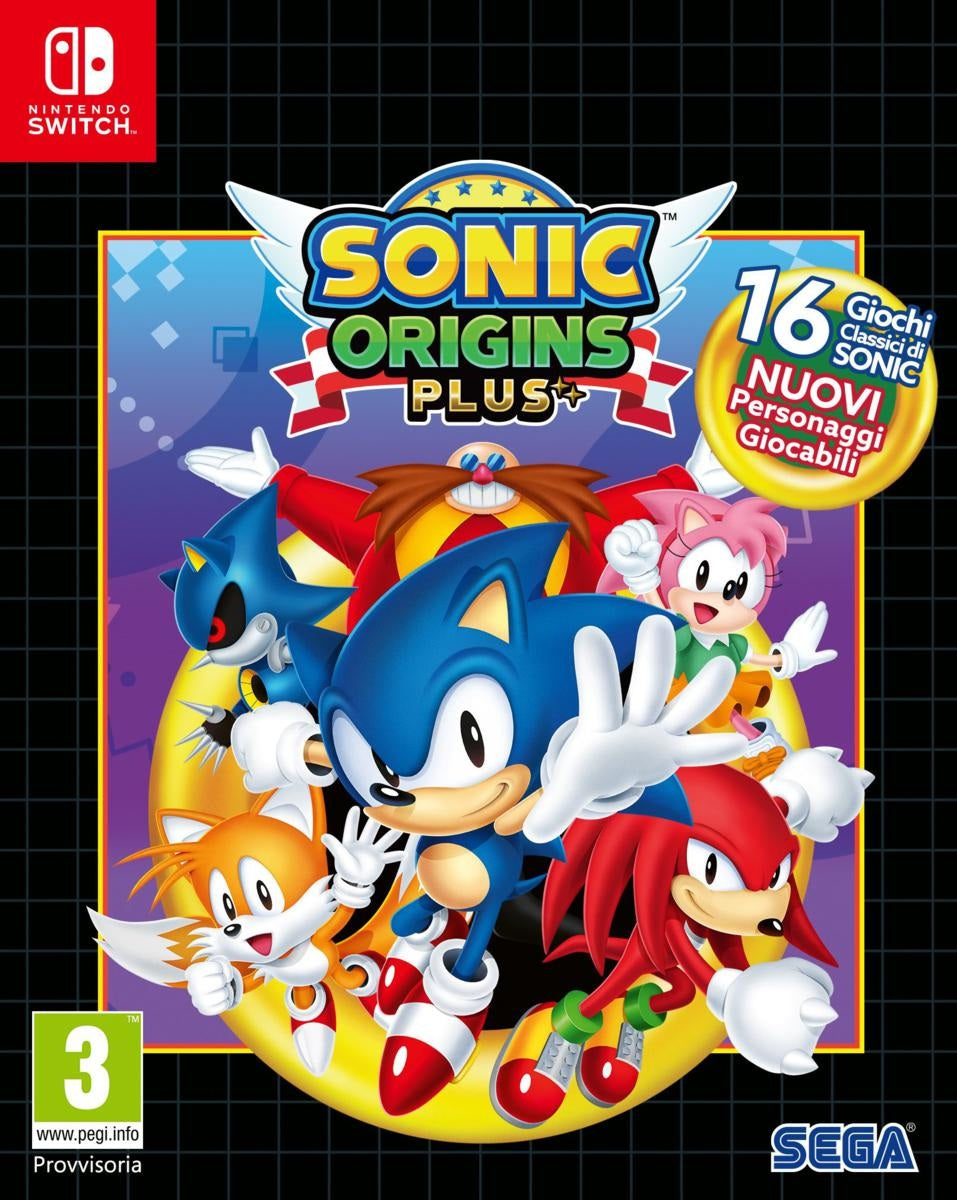 Switch Sonic Origins Plus Usato garantito - Disponibilità immediata Sega