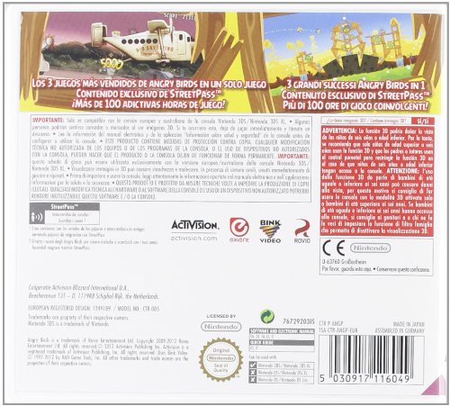 3DS Angry Birds Trilogy