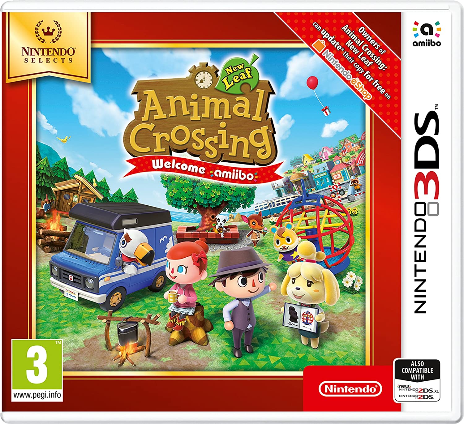 3DS Animal Crossing New Leaf Welcome Amiibo EU
