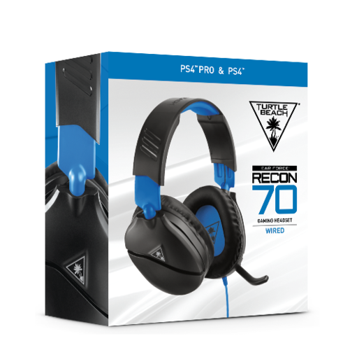 Cuffie PS4 / PS5 / XBox / Switch / PC Turtle Beach Ear Force Recon 70P Blue
