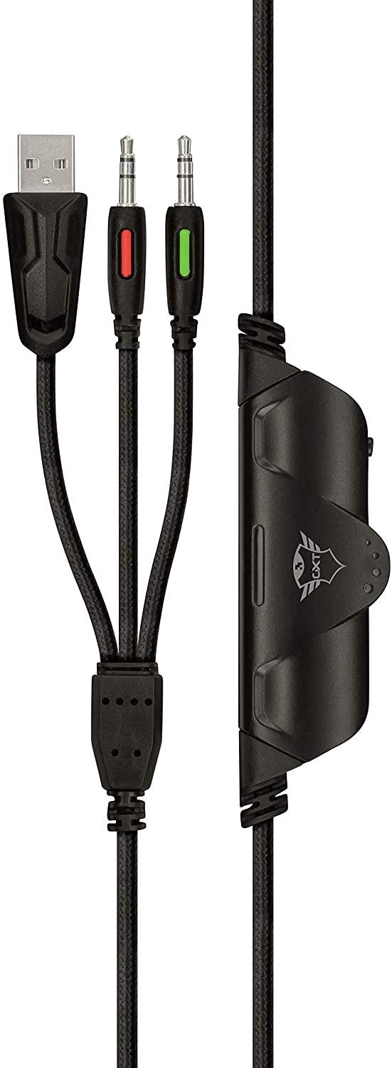 Cuffie Trust GXT 460 Varzz gaming illuminate