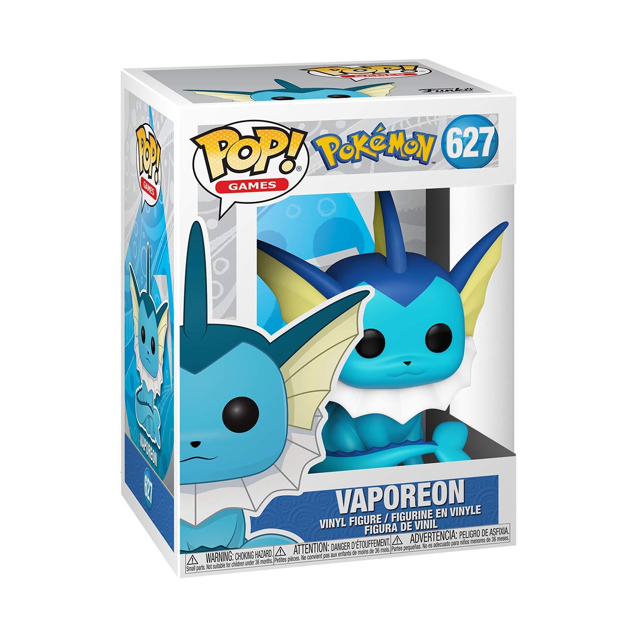 Funko Pop! Pokemon - 627 Vaporeon 9Cm