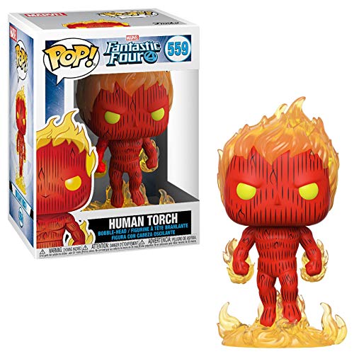 Marvel: Funko Pop! - Fantastic Four - Human Torch (Vinyl Figure 559)