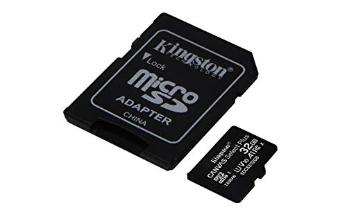 Micro SD Kingston 32GB Classe 10 SDCS2/32GB + Adattatore SD