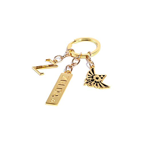 Nintendo: The Legend Of Zelda - Charm Metal Gold (Portachiavi)
