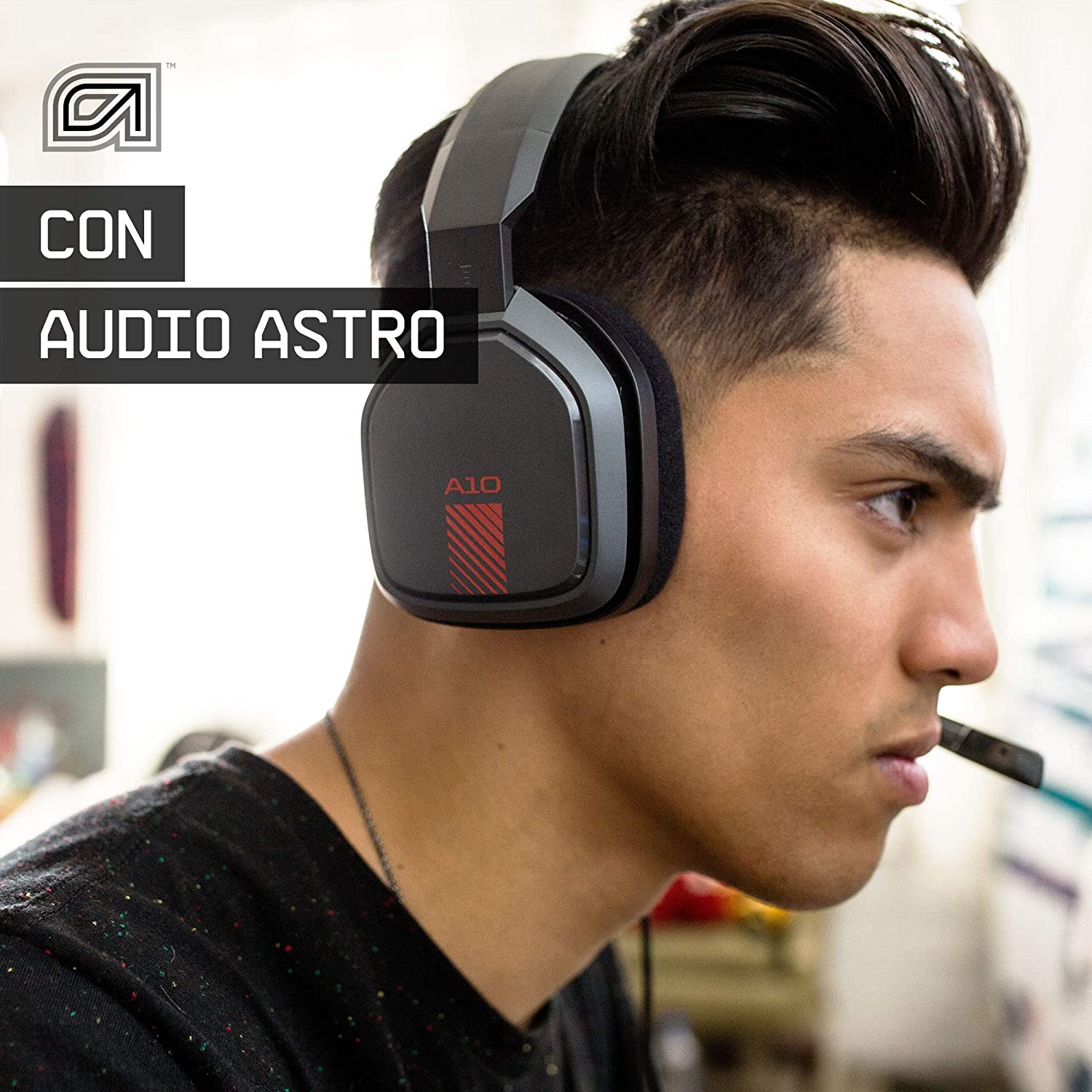 PS4 Astro A10 Gaming Headset Cuffie PS4+PC Red