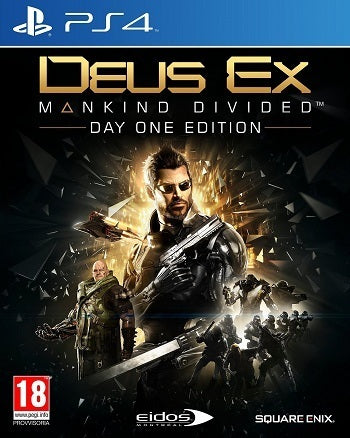 PS4 Deus Ex Mankind Divided Dayone Edition - Usato Garantito