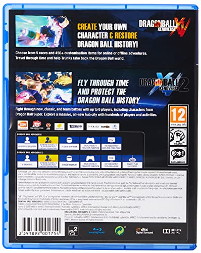 PS4 Dragon Ball Xenoverse + Dragon Ball Xenoverse 2 EU