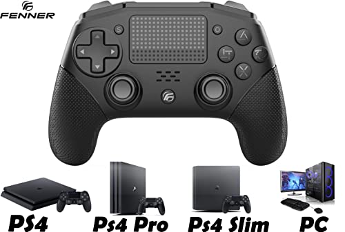 PS4 Fenner Tech Wireless Controller (PC) Programmable Black