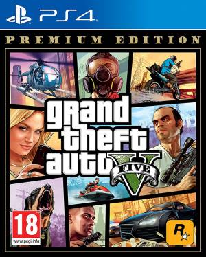 PS4 GTA Grand Theft Auto 5 - Premium Edition EU