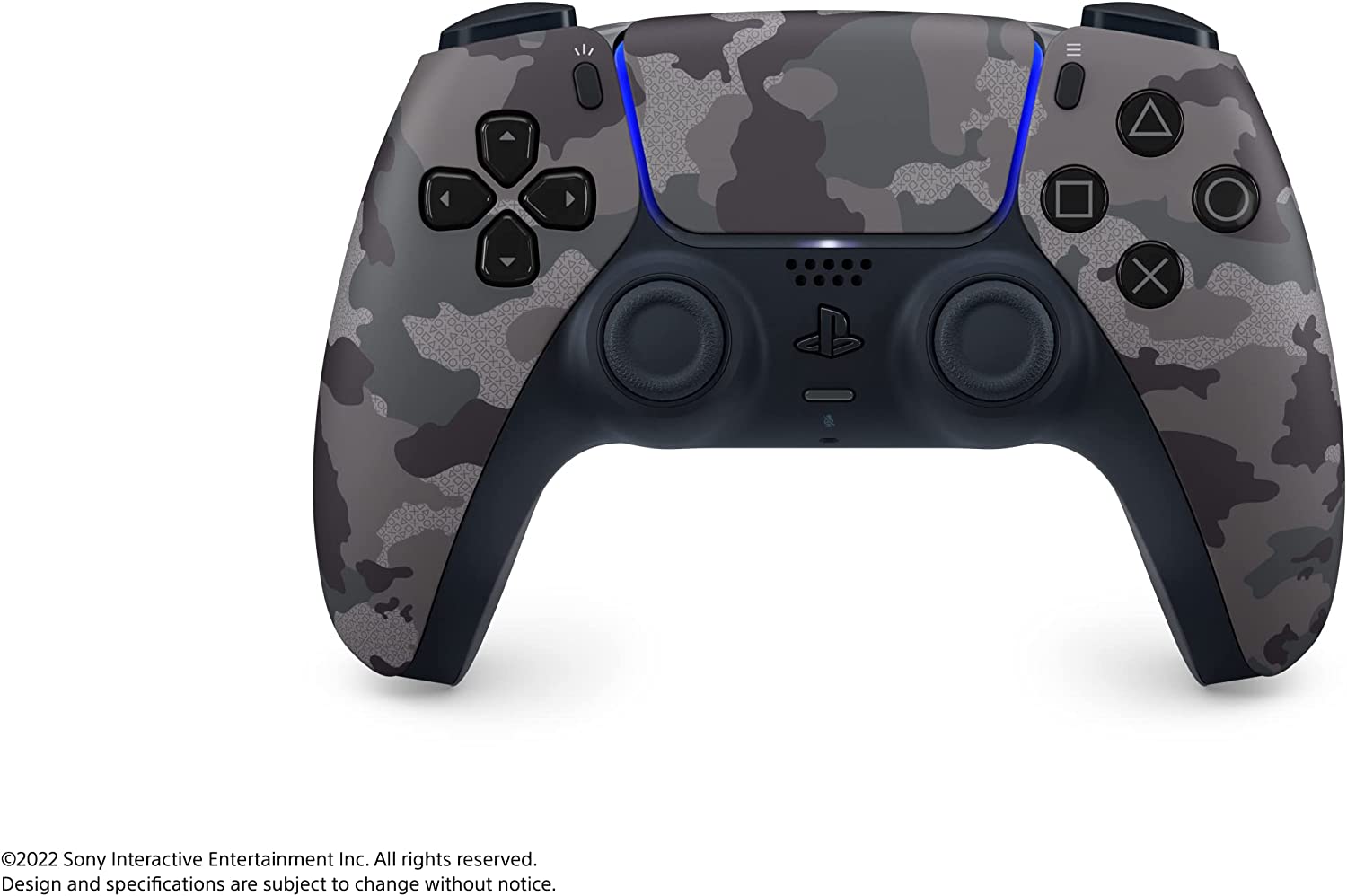 PS5 DualSense Gray Camouflage Controller