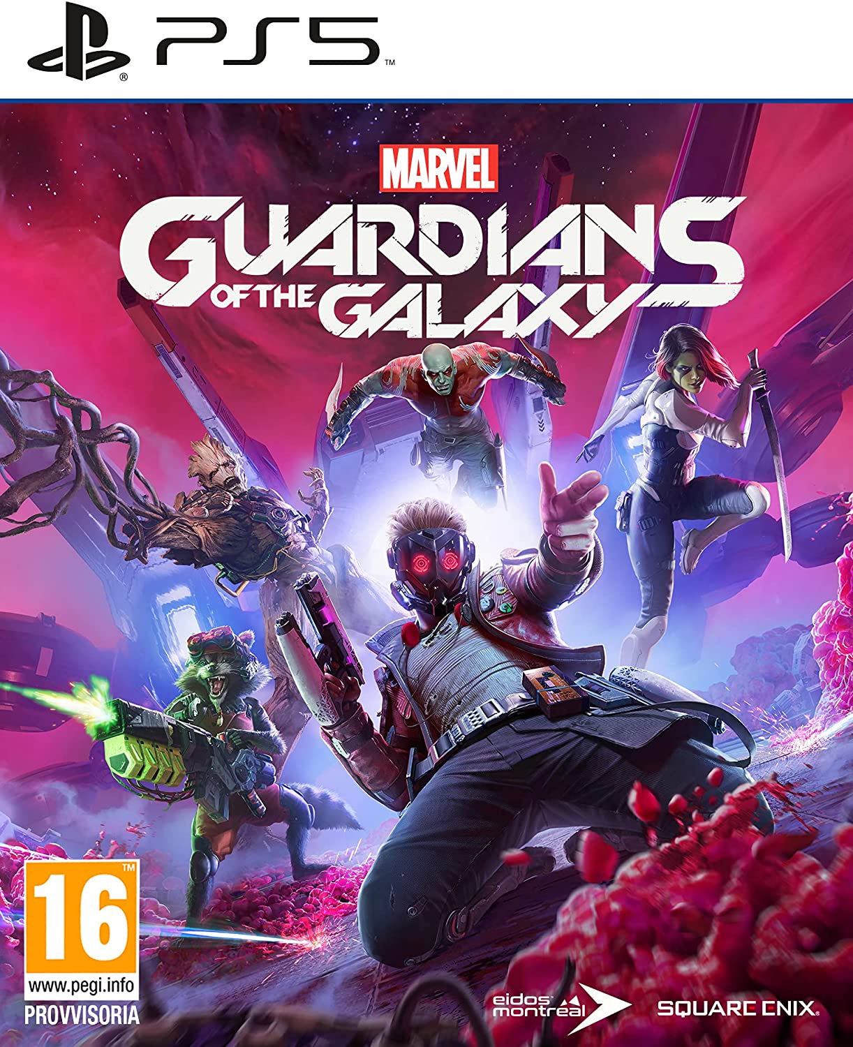 PS5 Marvel's Guardians of the Galaxy, Playstation 5 giochi