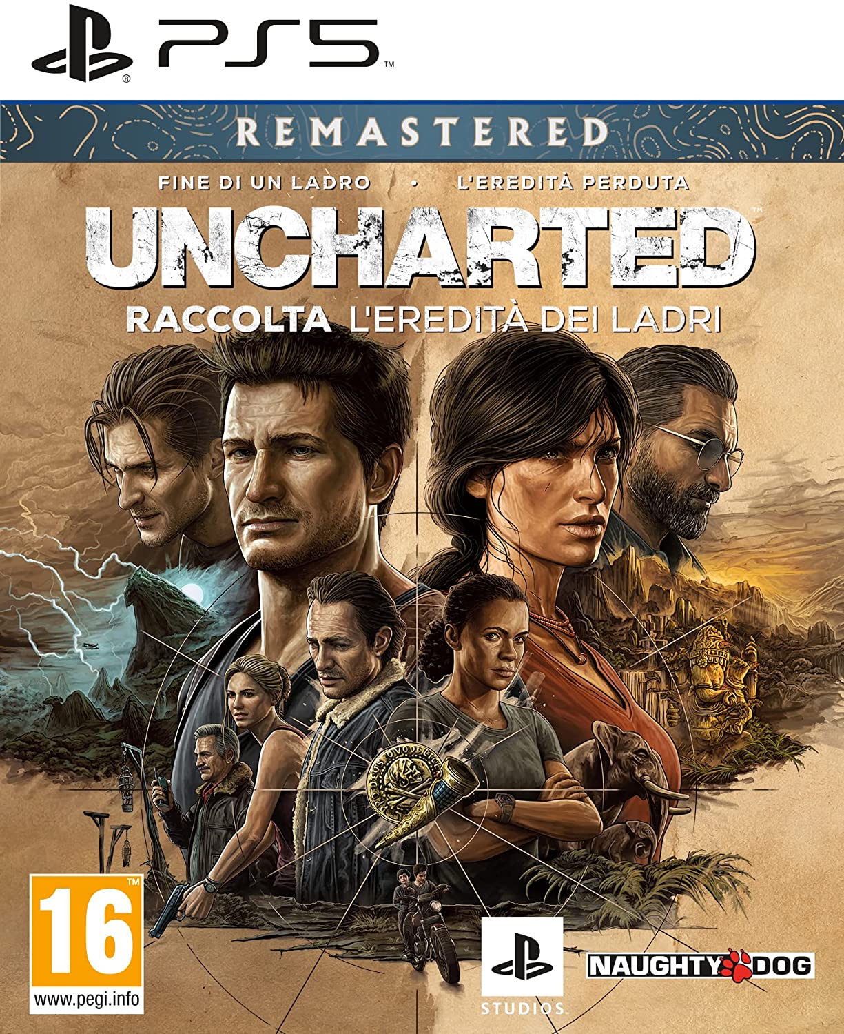 PS5 UNCHARTED: Raccolta L’Eredità Dei Ladri