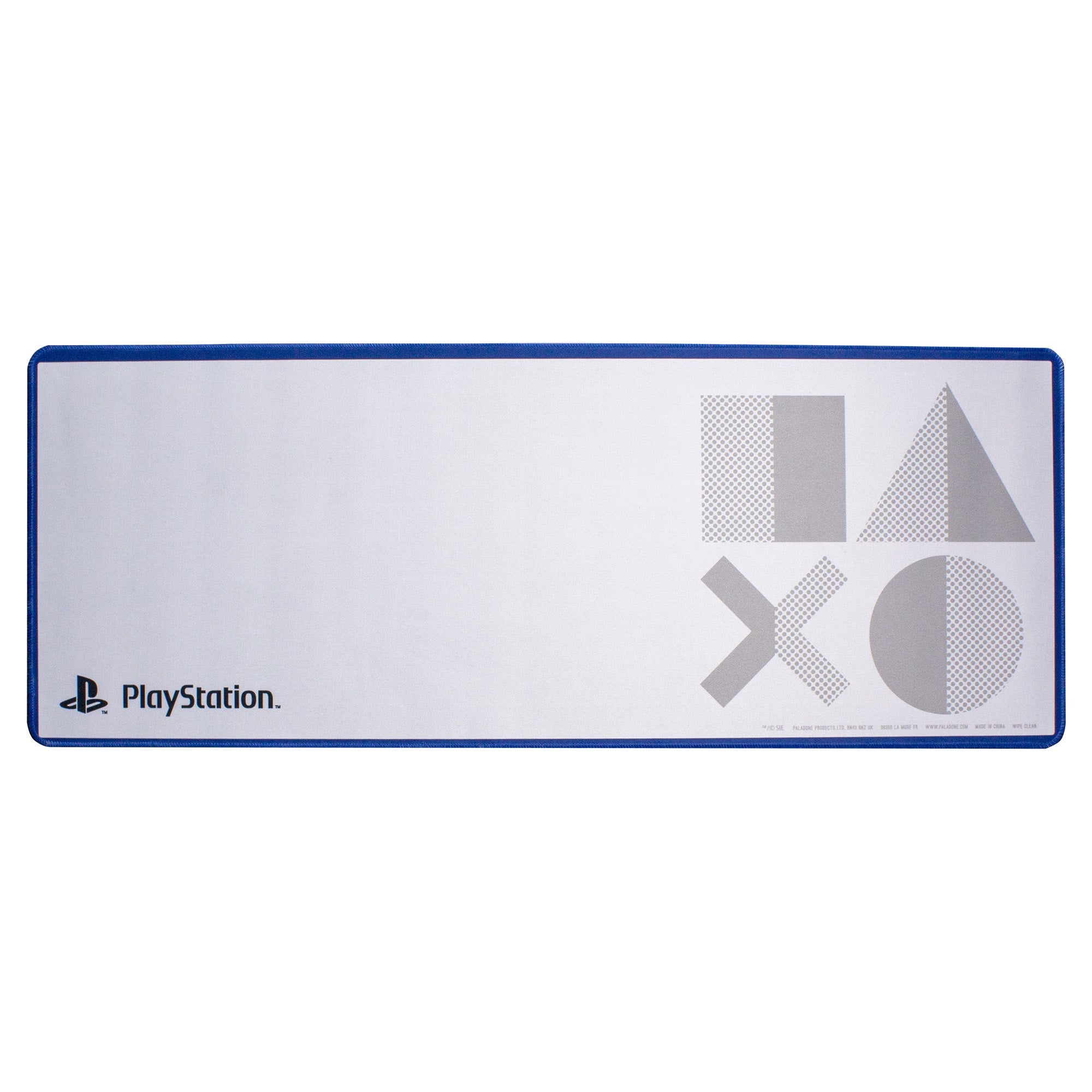 Playstation Blue Desk Mat - Mousepad 30 x 79 cm