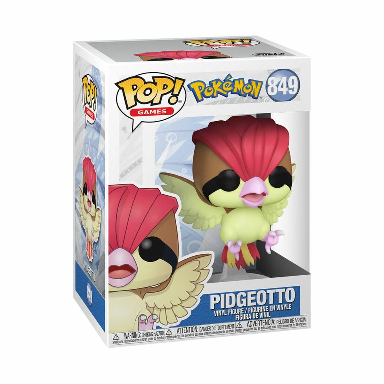 Pokemon: Funko Pop! Games - Pidgeotto (Vinyl Figure 849)