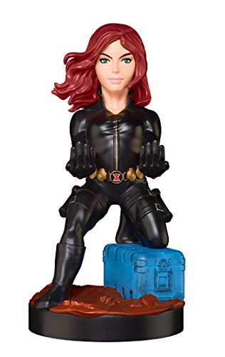 Statua MARVEL AVENGERS BLACK WIDOW CABLE GUYS (porta smartphone/controller + cavo USB 2 metri separato)
