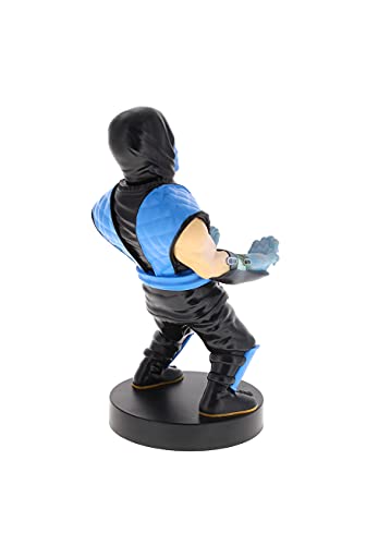 Statua Mortal Kombat - Sub-Zero - Cable Guys (Porta Smartphone/Controller + Cavo Usb 2 Metri Separato)