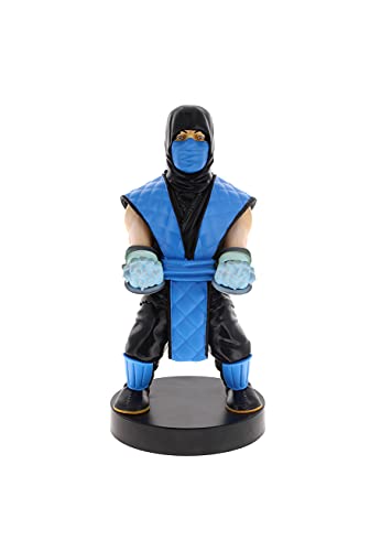Statua Mortal Kombat - Sub-Zero - Cable Guys (Porta Smartphone/Controller + Cavo Usb 2 Metri Separato)