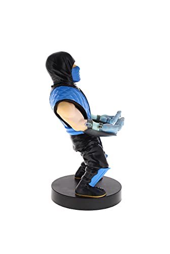 Statua Mortal Kombat - Sub-Zero - Cable Guys (Porta Smartphone/Controller + Cavo Usb 2 Metri Separato)