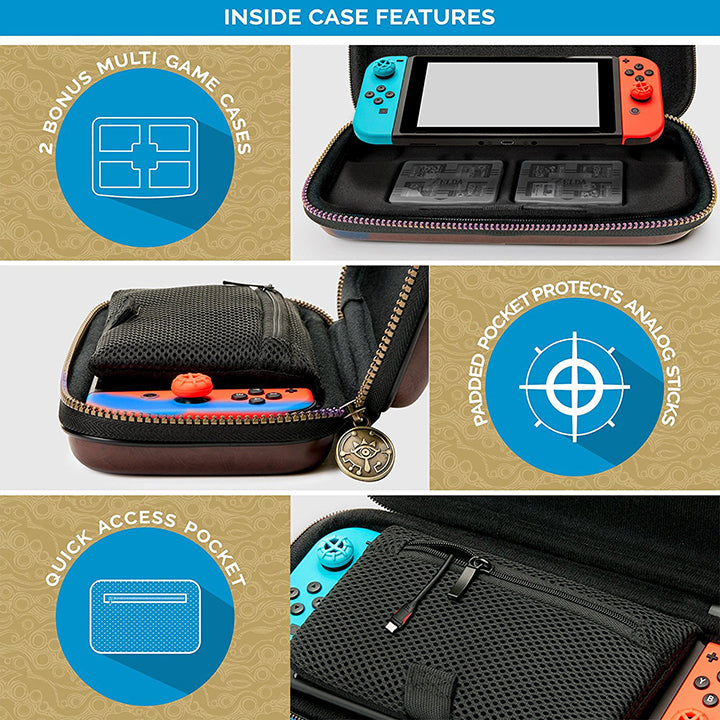Switch BigBen Game Traveler Deluxe Case Legend of Zelda Marrone