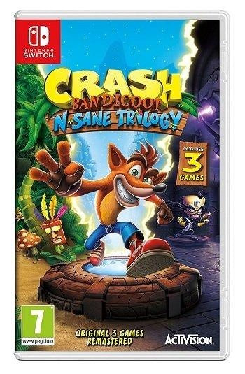 Switch Crash Bandicoot N-Sane Trilogy