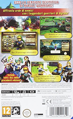 Switch Hyrule Warriors Definitive Edition