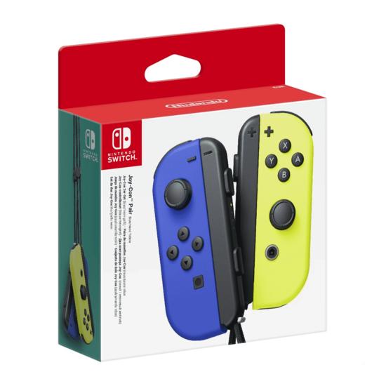 Switch Joy-Con Coppia Controller Blu / Giallo Neon