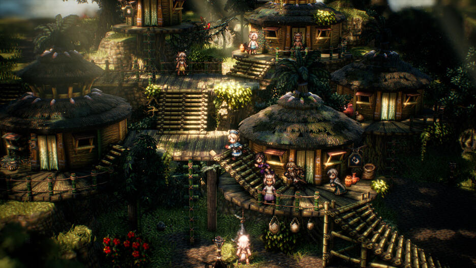 Switch Octopath Traveler + Octopath Traveler II (2) Bundle - Disponibilità immediata Square-Enix