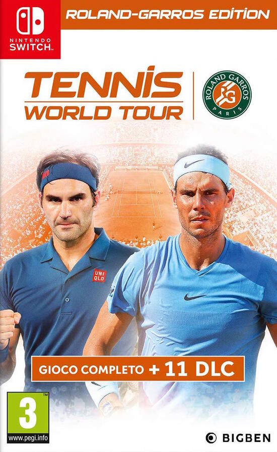 Switch Tennis World Tour - Roland Garros Edition (Gioco + 11 DLC)