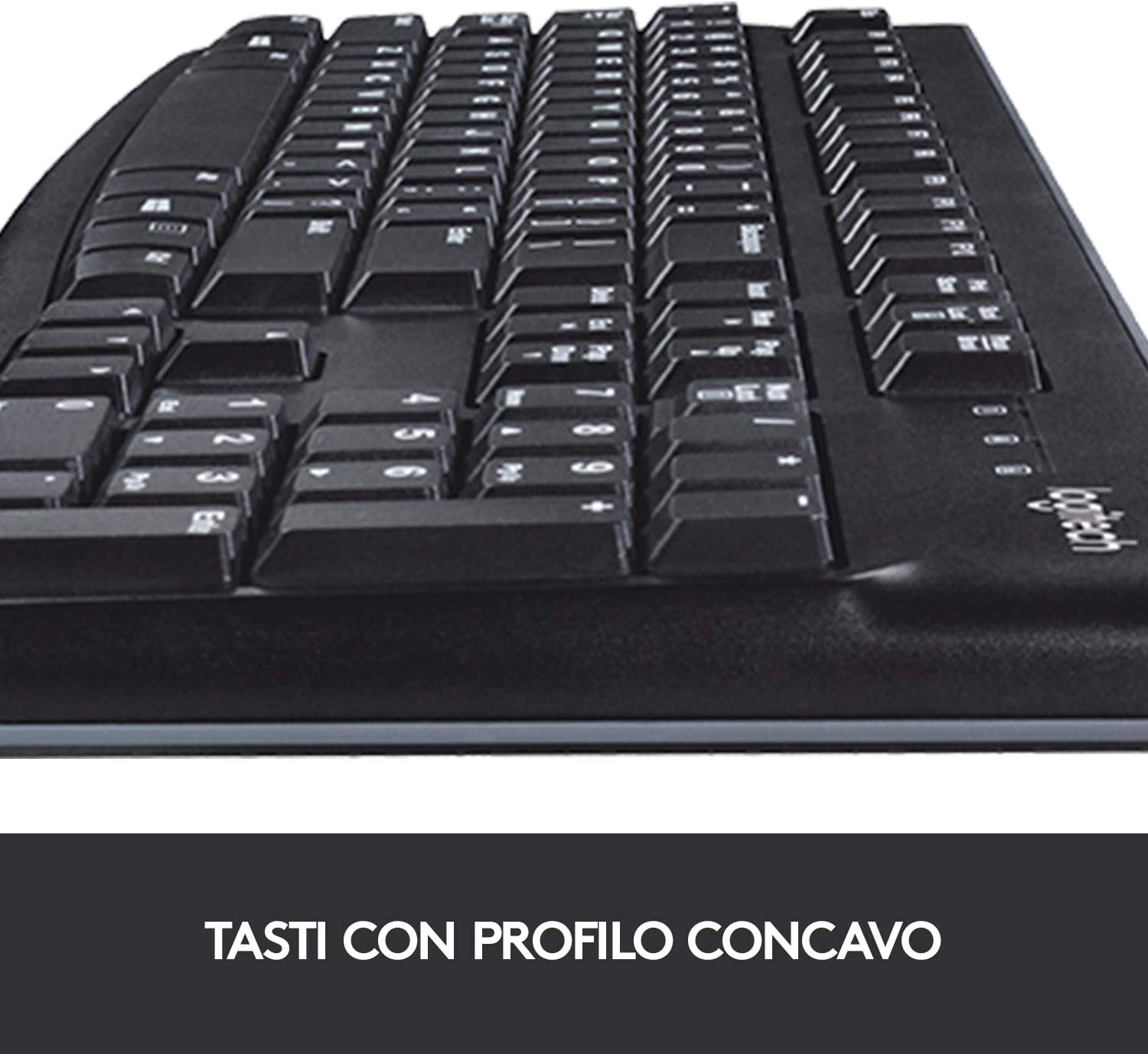 TASTIERA USB LOGITECH K120 BLACK