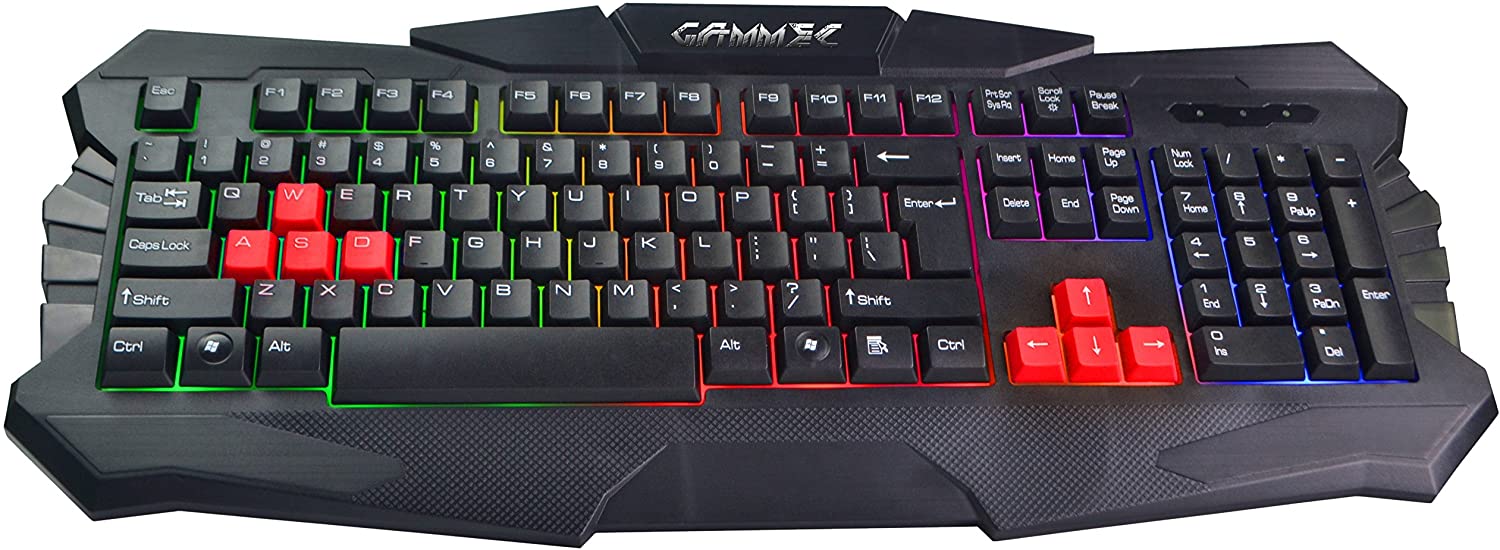 TASTIERA USB PER PC GAMING GAMMEC XARMY KBXARM RETROILLUMINATA