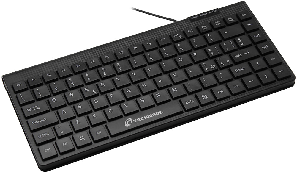 Techmade Mini Tastiera USB PK-609 Black