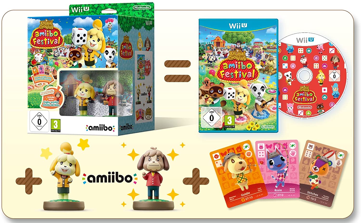 WIIU Animal Crossing: Amiibo Festival