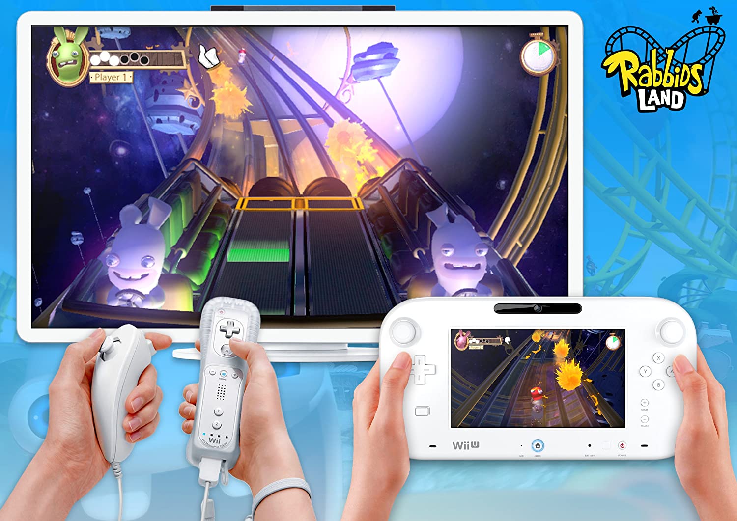 WIIU Rabbids Land - Usato Garantito