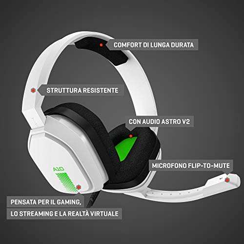 XBOX ONE Astro A10 Headset Cuffie White