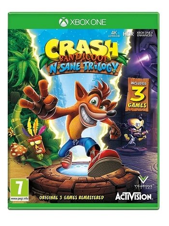 Xbox One Crash Bandicoot N-Sane Trilogy - Usato garantito