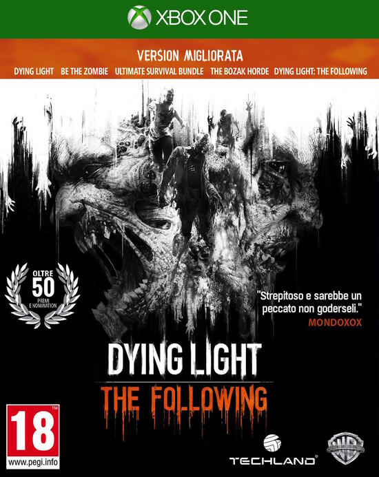 Xbox One Dying Light The Following Enhanced Edition