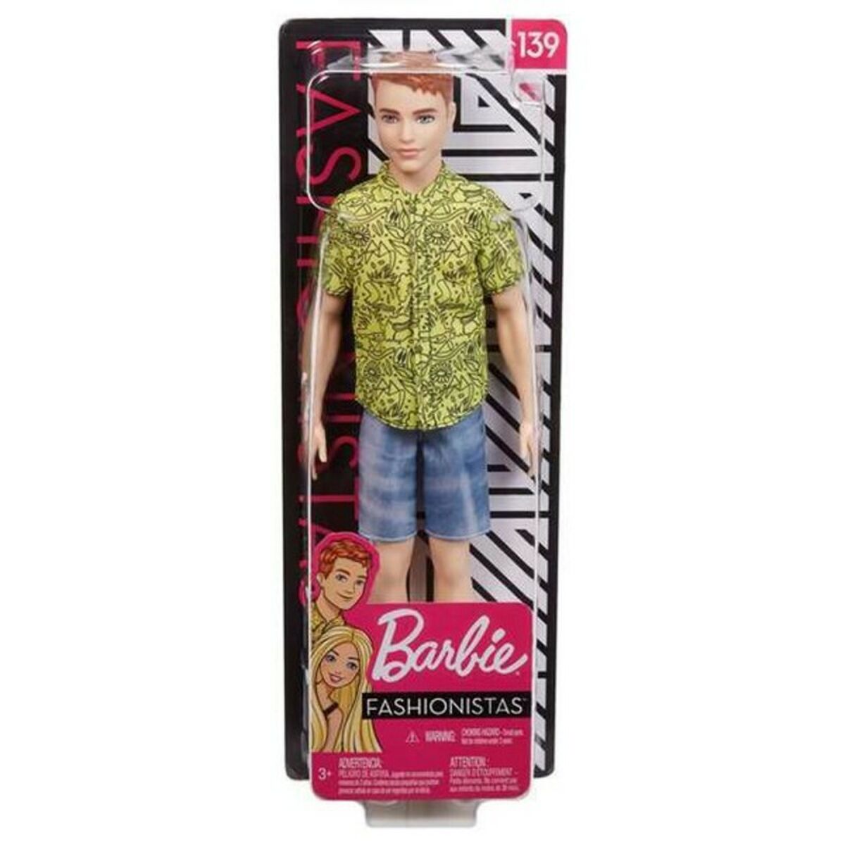 Personaggio Ken Fashion Barbie - Disponibile in 3-4 giorni lavorativi