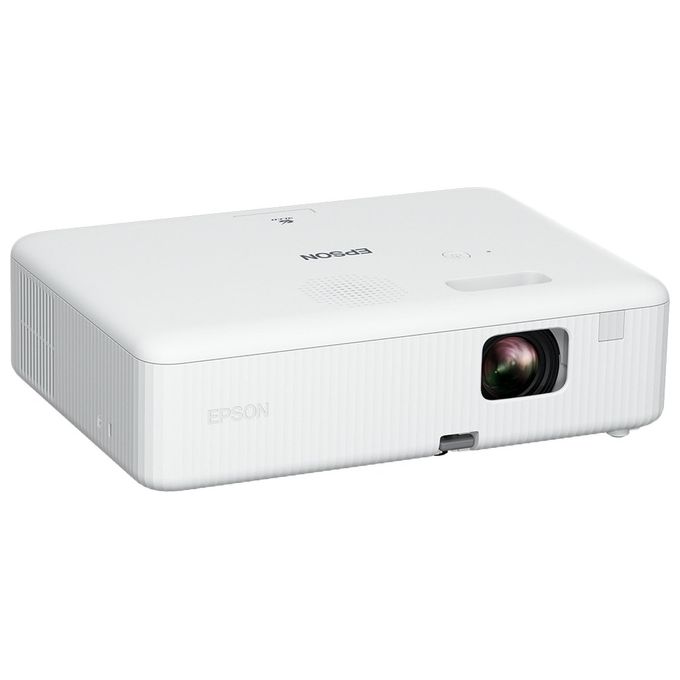 Epson CO-W01 Videoproiettore 3000 ANSI Lumen 3LCD WXGA 1200x800 Nero-Bianco - Disponibile in 3-4 giorni lavorativi