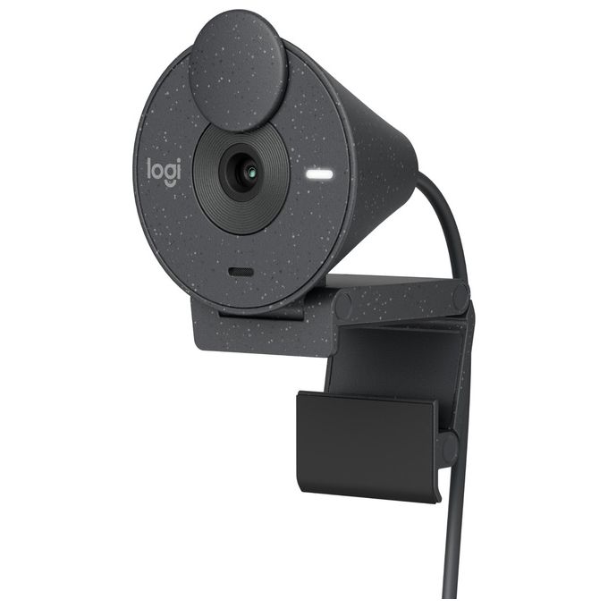 Logitech Brio 300 Webcam 2 MP 1920x1080 Pixel USB-C Grafite - Disponibile in 3-4 giorni lavorativi