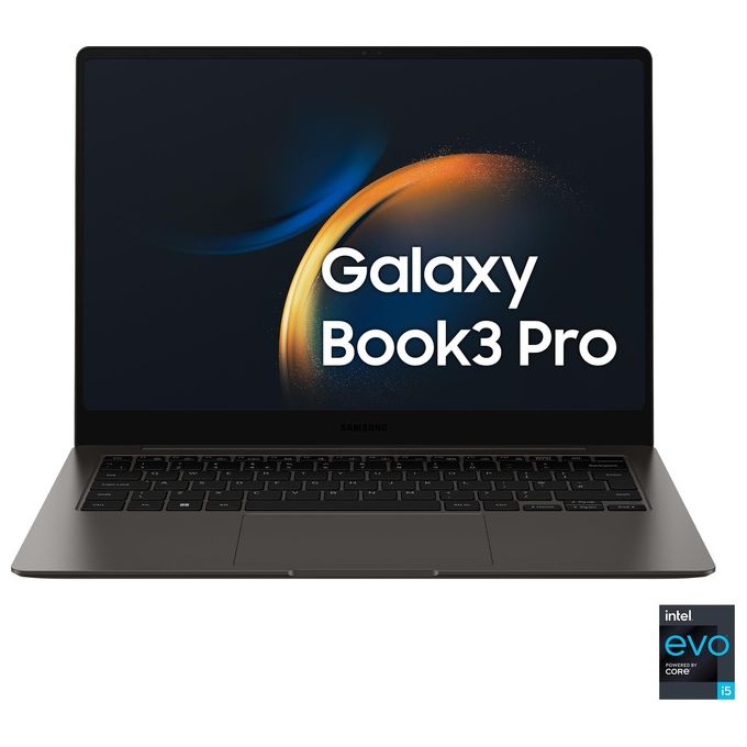 PC Notebook Nuovo Samsung Galaxy Book3 Pro Intel Evo i5-1340P 13th Gen 8Gb Hd 512Gb Ssd 14'' Windows 11 Home - Disponibile in 3-4 giorni lavorativi
